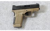 Springfield Armory ~ XD-S 9 Single Stack FDE ~ 9mm Para. - 1 of 7