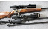 Blaser ~ R93 Luxus Five Barrel Set with Scopes ~ .375 H&H / .300 Wby. Mag. / .270 Win. /.257 Wby. / .22-250 Rem. - 1 of 11