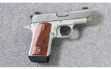 Kimber ~ Micro 9 STS Rosewood ~ 9mm Para. - 1 of 3