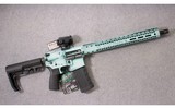 Black Rain Ordnance ~ Spec 15 Tiffany Blue Battleworn ~ .223 Wylde - 1 of 10