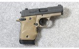 Sig Sauer ~ P938 Combat Two Tone FDE~ 9mm Para. - 1 of 3