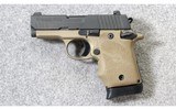 Sig Sauer ~ P938 Combat Two Tone FDE~ 9mm Para. - 2 of 3