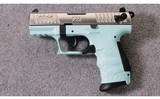 Walther ~ P22 CA Angel Blue ~ .22 LR - 2 of 3