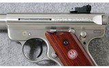 Ruger ~ Mark III Target Stainless Model 10312 ~ .22 LR - 3 of 7