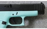 Glock ~ G48 Robin Egg Blue ~ 9mm Parabellum - 6 of 7