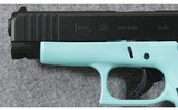 Glock ~ G48 Robin Egg Blue ~ 9mm Parabellum - 4 of 7
