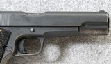 Norwegian Kongsberg ~ M1914 WWII era ~ 11.25mm Aut. Pistol - 8 of 9