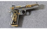 Smith & Wesson ~ 1911 E-Series Engraved SK Customs "Ares" ~ .45 ACP