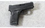 Springfield Armory ~ XDs-9 ~ 9mm Para. - 1 of 7