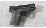 Smith & Wesson ~ M&P 9 Shield Performance Center with Thumb Safety ~ 9mm Para.