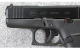 Glock ~ G43X Black ~ 9mm Para. - 4 of 7