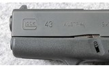 Glock ~ G43 Subcompact ~ 9mm Para - 4 of 7