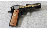Colt ~ John Moses Browning Commemorative "Victory" 1911 ~ .45 ACP - 1 of 7
