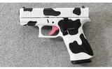 Glock ~ G43X Subcompact Cow Print ~ 9mm Para. - 2 of 7