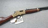 Henry Repeating Arms ~ Big Boy Brass Rifle H006MR~ .357 Mag./.38 Spl. - 1 of 10