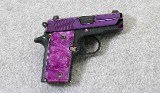 Sig Sauer ~ P238 Purple ~ .380 acp