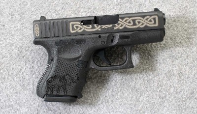 Glock ~ G27 GEN4 Laser Engraved ~ .40 S&W