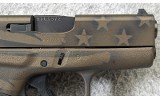 Glock ~ G43 Battleworn Bronze Distressed Flag - 6 of 7