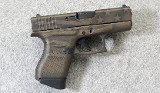 Glock ~ G43 Battleworn Bronze Distressed Flag - 1 of 7