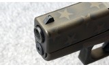 Glock ~ G43 Battleworn Bronze Distressed Flag - 5 of 7