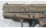 Glock ~ G43 Battleworn Bronze Distressed Flag - 4 of 7
