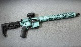 Black Rain Ordnance ~ SPEC-15 Aztec Teal Battleworn ~ .223 Wylde - 1 of 10