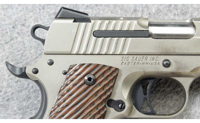 Sig Sauer ~ 1911 Compact Nickel ~ .45 acp - Image 7 of 7