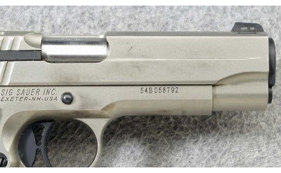 Sig Sauer ~ 1911 Compact Nickel ~ .45 acp - Image 6 of 7