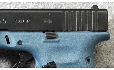 Glock ~ G45 Blue Titanium Color Frame ~ 9mm Para. - Image 3 of 7
