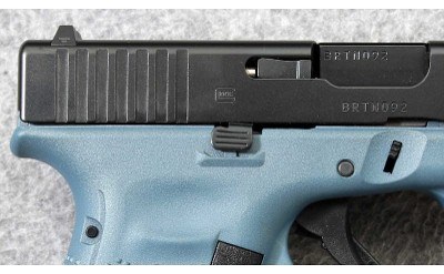Glock ~ G45 Blue Titanium Color Frame ~ 9mm Para. - Image 7 of 7