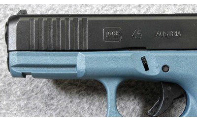 Glock ~ G45 Blue Titanium Color Frame ~ 9mm Para. - Image 4 of 7