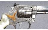 Smith & Wesson Model 63 .22 Engraved by Angelo Bee - 3 of 7