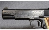 Colt 1911 Government Engraved .45 auto - 4 of 4