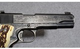 Colt 1911 Government Engraved .45 auto - 3 of 4