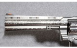 Engraved Stainless Steel Colt Python .357 Magnum - 4 of 7