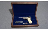 Walther P38 Silver Plated and Engraved 9mm Luger - 3 of 4