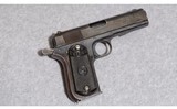 Colt Model 1903 .38 Rimless Smokeless