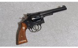 Smith & Wesson Model 17-3 Masterpiece .22 Long Rifle Revolver