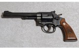 Smith & Wesson Model 17-9 Masterpiece .22 Long Rifle 6" Barrel Revolver - 2 of 5