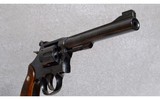 Smith & Wesson Model 17-9 Masterpiece .22 Long Rifle 6" Barrel Revolver - 4 of 5