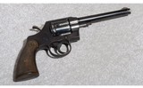 Colt Official Police .22 Long Rifle, 6" Barrel Revolver - 1 of 4