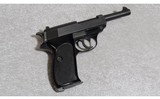 Carl Walther P-38, 9mm Luger 4 7/8" Barrel - 1 of 5