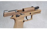 Sig Sauer P320 m18. 9mm, 3 7/8" Barrel Pistol - 5 of 6