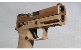 Sig Sauer P320 m18. 9mm, 3 7/8" Barrel Pistol - 3 of 6