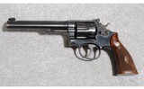 Smith & Wesson Pre Model 17, .22 Long Rifle, 6" Barrel Revolver - 2 of 5