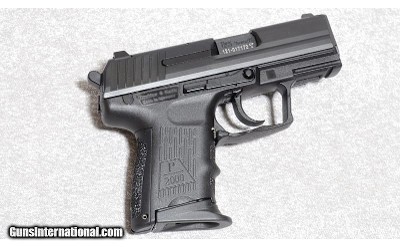 HK P2000sk, 9mm Luger, 3 1/4" Barrel Pistol
