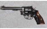 Smith & Wesson Pre Model 17 (K 22 Masterpiece), .22 Long Rifle, 6" Barrel Revolver - 1 of 5