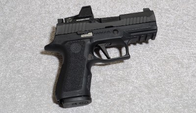 Sig Sauer P320 Compact 3 1/2" Barrel 9mm Luger with Romeo 1 Pro Red Dot