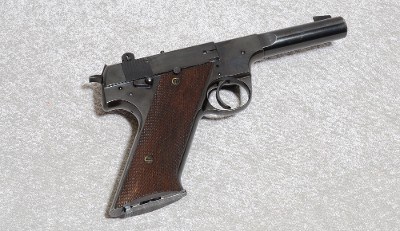 High Standard H-D Military Pistol, .22 Long Rifle, 4 1/2 Inch Barrel, 2 3/8 lbs.