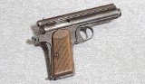 Feg 1917 Hungarian Frommer Stop Pistol, .32 ACP, 3 3/4 Inch Barrel, 1 1/2 lbs.